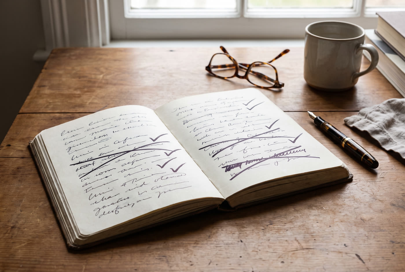 A done list, not just a to-do list