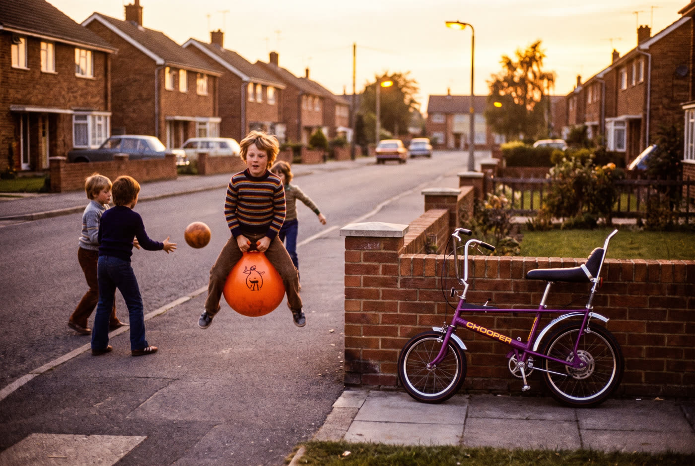 Space Hoppers, Chopper bikes, and playing out until the streetlights came on